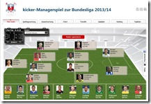 Mein Team - Bundesliga - Managerspiel Interactive - kicker online